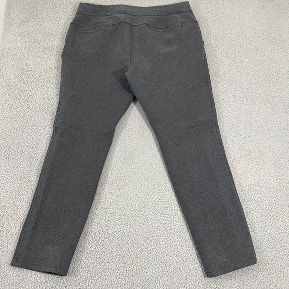 Lululemon Pants Men 40 Charcoal Performance Athletic Flat Front - Picture 4 of 12